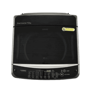 LG Fully Automatic Top Load Washing Machine | 7 Kg | Smart Inverter | Auto Tub Clean | Middle Black | T70AJMB1Z ABMQEIL