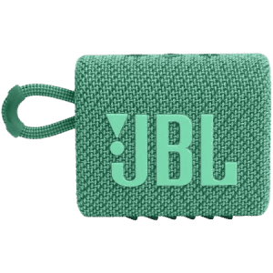 JBL Go 3 Eco Wireless Ultra Portable Bluetooth Speaker | Rugged Fabric Design | Waterproof | Green