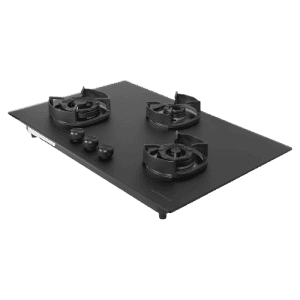 Faber Hob Della Series | 78 cm | 3 Burner | Black | DELLA HD 783 CI AI