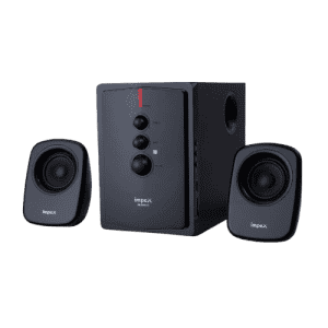 Impex Musik R Speaker System | 40 Watts | 2.1 Channel |  Bluetooth Remote Function | Black