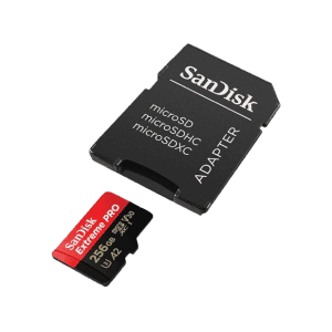 SanDisk Extreme Pro microSDXC UHS I Memory Card | 256 GB | 200 MB/s