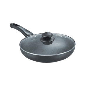Prestige 24cm Granite Fry Pan with Glass lid