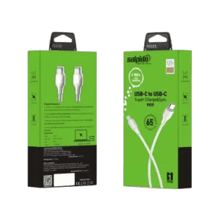 Salpido Type C 1 m LC121 C  | Compatible with All Phones With Type C Port | One Cable | White