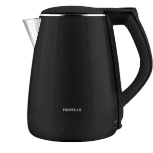 Havells Aqua Plus Electric Kettle | 1500 W | 1.2 L | Black