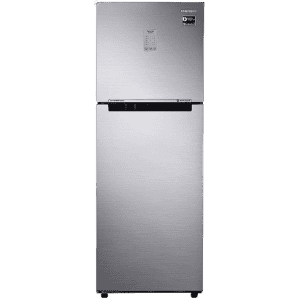 Samsung Convertible Freezer Double Door Refrigerator | 236 L | Elegant Inox | RT28C3732S8/HL