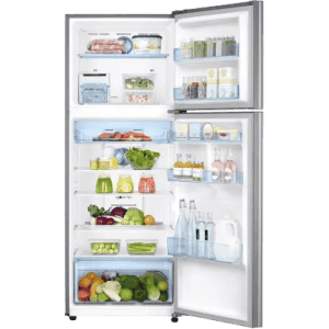 Samsung Double Door Convertible Refrigerator | 385 L | 2 star | Elegant Inox | RT42C5532S8/HL