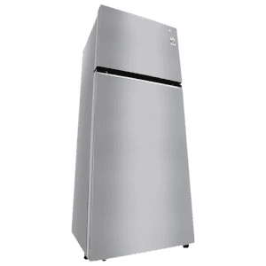 LG 408 Litres 2 Star|  GL-S412SPZY.EPZZEBN|  Frost Free Double Door Convertible Refrigerator  | Shiny Steel