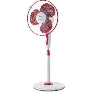 USHA Mist Air Flo Pedestal Fan | 400 mm | 3 Blade | Maroon