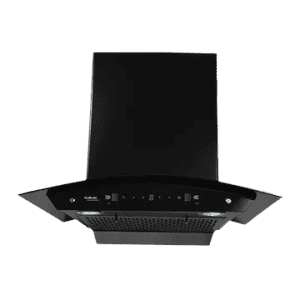 hindware Chromia 90cm | 1200m3 hr  | Ducted Auto Clean Wall Mounted Chimney Touch Control | Black