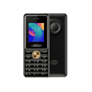 Carvaan Saregama M11 Keypad Mobile Phone | 1500 Pre-Loaded Hindi Songs | 1.8 Inch | Classic Black