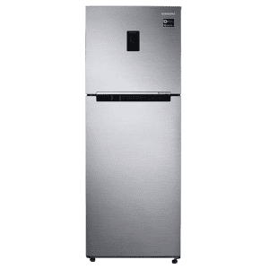 Samsung Double Door Convertible Refrigerator | 301 L | 2 Star Frost Free | Elegant Inox | RT34C4522S8/HL