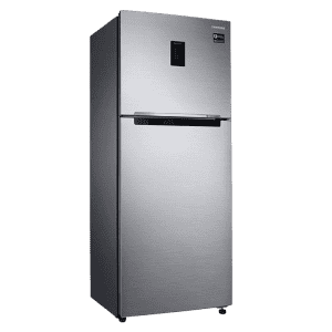 Samsung Double Door Convertible Refrigerator | 301 L | 2 Star Frost Free | Elegant Inox | RT34C4522S8/HL