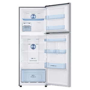 Samsung Double Door Convertible Refrigerator | 301 L | 2 Star Frost Free | Elegant Inox | RT34C4522S8/HL