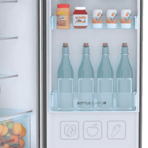 Haier Double Door Refrigerator | 240 litres | 2 Star | Moon Silver | HRF-2902BMS-P