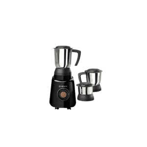 BOSCH TrueMixx Mixer Grinder | 3 Jars | Black & Steel | MGM4634BIN