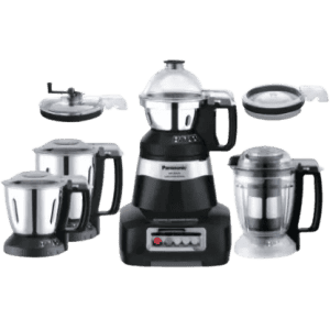 Panasonic Mixer Grinder | 4 Jars | Black | MX AE 475