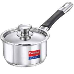 Prestige Platina 3 Piece Stainless Steel BYK Set Induction Bottom Cookware Set