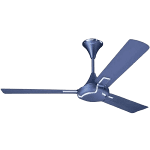 V-Guard Glado Prime 400rpm Riband  Matte 3 Blade Ceiling Fan, Sweep: 1200 mm | Blue