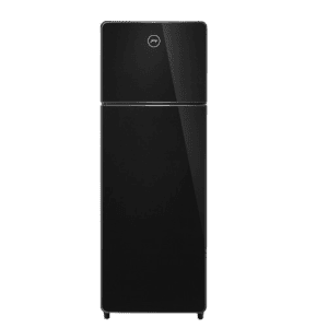 Godrej Frost Free Double Door Refrigerators| 2 Star | 244 litres | Nano Shield Technology | Onyx Black | RT EONCRYSTAL 280B RI OB