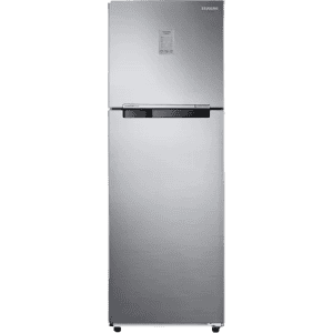 SAMSUNG 301 L Frost Free Double Door 3 Star Convertible Refrigerator | RT34C4523S8/HL | Elegant Inox