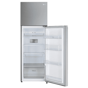 LG Double Door Refrigerator | 272 L | 2 Star | Shiny Steel | GL-S312SPZY