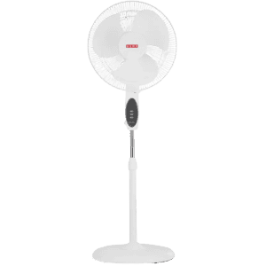 USHA Striker High Speed Pedestal Fan | 400 mm | 3 Blade | White