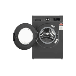 LG  Front Load Washing Machine | 9 KG | Inverter Direct Drive | Middle Black | FHB1209Z2M.AMBQEIL
