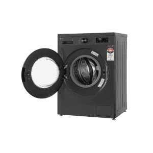 LG  Front Load Washing Machine | 9 KG | Inverter Direct Drive | Middle Black | FHB1209Z2M.AMBQEIL