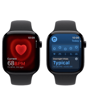 Apple Watch Series 10 | GPS | Cellular | 46mm | M/L | Jet Black Aluminium with Black Sport Band | Jet Black Strap