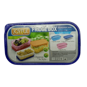 Joyful Fridge Container | Multicolor