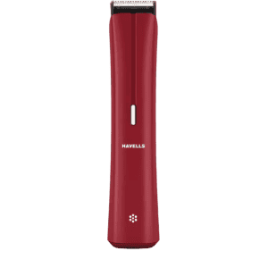 HAVELLS Trimmer | 90 min Runtime | 12 Length | Red | BT6111
