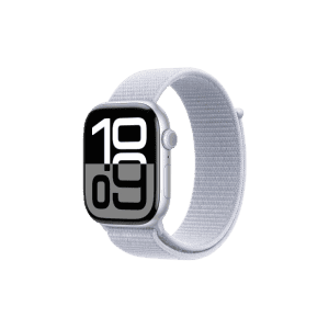 Apple Watch Series 10 | GPS | 42mm | Silver Aluminium with Blue Cloud Sport Loop | Blue Cloud Strap | MWWD3HN/A