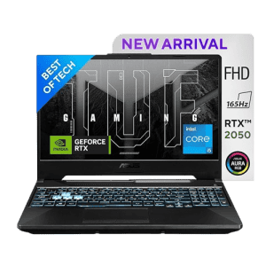 ASUS TUF Gaming F17 | Intel Core i5-11400H |11th Gen | 17.3-inch | 43.94 cm FHD | 165Hz Gaming Laptop 16 GB | 512 GB SSD | 4GB NVIDIA GeForce RTX 2050 RGB | Backlit KB | Black | FX706HF-NY040W
