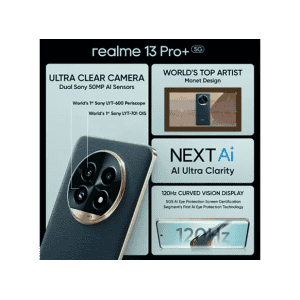 realme 13 Pro+ 5G | 12 GB RAM | 256GB | Emerald Green