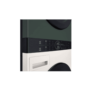 LG Washer with Dryer Fully Automatic Front Loading Washing Machine | DUAL Inverter Heat Pump| Green and Beige Color | FWT1310BG