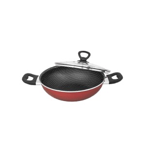 Tefal Simply Chef Non stick Kadai | 28 cm | Aluminium | Rio red | 2100096338