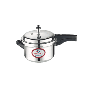 Bajaj PCX 5 Outer Lid Pressure Cooker | 5 LTR | Silver