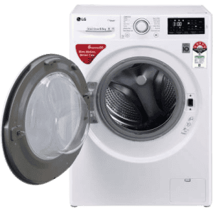 LG 6.5 kg 5 Star Fully Automatic Front Load with In-built Heater-FHT1265ZNW.ABWQEIL | White