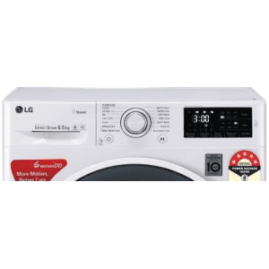 LG 6.5 kg 5 Star Fully Automatic Front Load with In-built Heater-FHT1265ZNW.ABWQEIL | White