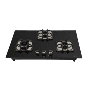 Faber Hobtop IMPERIA 783 BRB CI BK Glass Automatic Hob | 3 Burners
