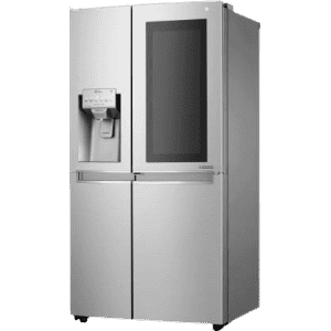 LG 668 L Frost Free Side by Side Refrigerator with with Instaview and Smart ThinQ | WiFi Enabled | Noble Steel | GC-X247CSAV