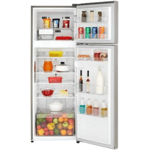 LG Frost-Free Double Door Refrigerator | 291 L | 2 Star | Inverter Wi-Fi | Steel | GL-C322KPZY