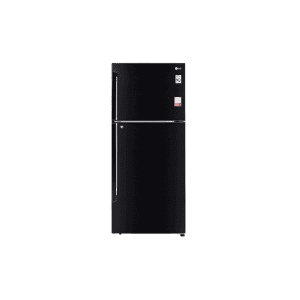LG 437 L Frost Free Double Door 3 Star Convertible Refrigerator | Ebony Sheen | GL-T432AESY