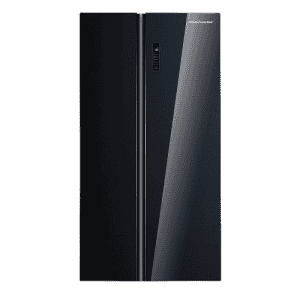 Kelvinator 584L Side By Side Refrigerator | KRS-A600BKG | Black