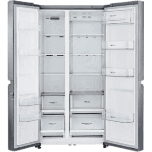 LG 687 L Frost Free Inverter Linear Side-by-Side Refrigerator | GC-B247SLUV | Steel