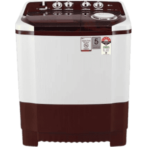 LG Semi Automatic Top Loading Washing Machine | 8 Kg | Burgundy | P8035SRAZ