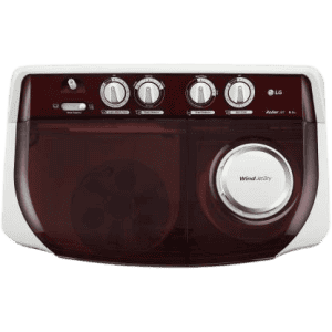 LG Semi Automatic Top Loading Washing Machine | 8 Kg | Burgundy | P8035SRAZ