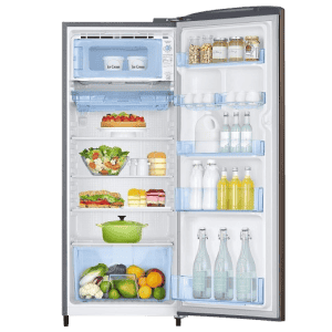 Samsung 230 L 3 Star Inverter Direct Cool Single Door Refrigerator | RR24A272YDX/NL | LUXE BROWN