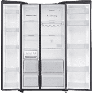 SAMSUNG 700 L Frost Free Side by Side Refrigerator | Sweet Gold | RS72R50114G/TL
