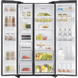 SAMSUNG 700 L Frost Free Side by Side Refrigerator | Sweet Gold | RS72R50114G/TL